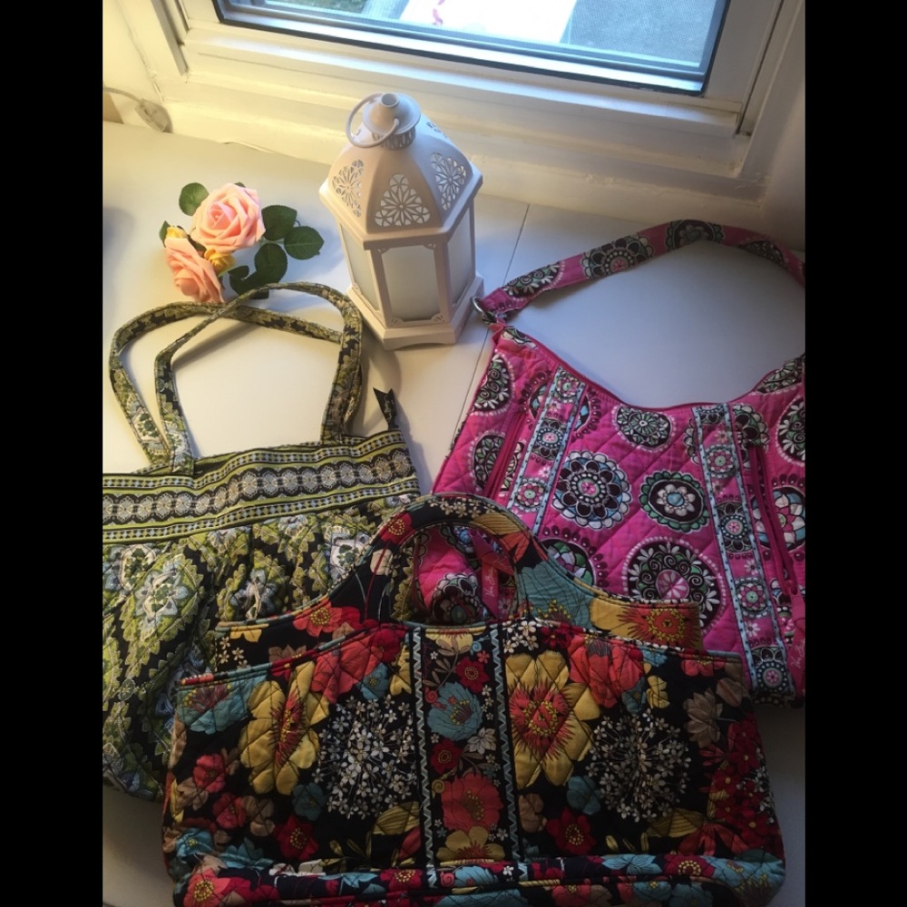 3 Vera Bradley purses!